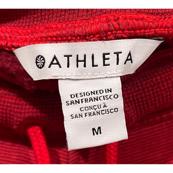 ATHLETA Red Pockets Shorts - Picture 2 of 4